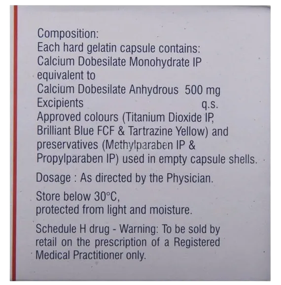 dobesil 500mg capsule 10's